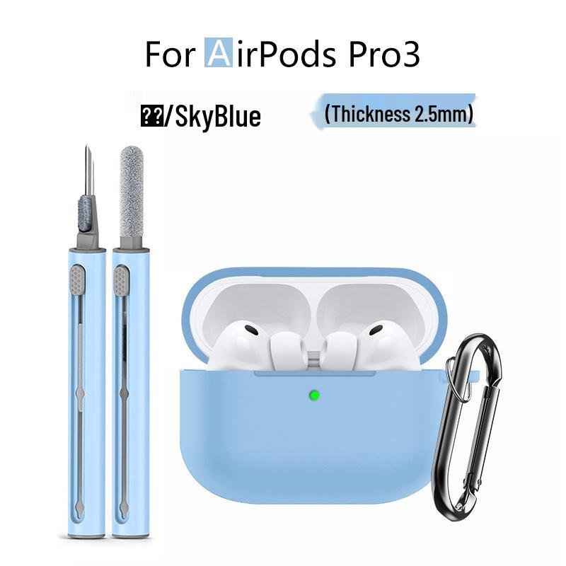 Compatible with Apple AirPods Pro 3 Silicone Protective Case, Bluetooth Earphone Cover
