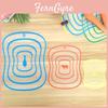 Nice Plastic Chopping Board Non-slip Frosted Kitchen Cutting Board Kitchen Tool