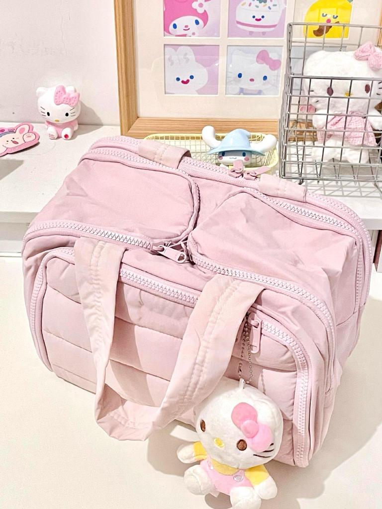 Fluffy Women's Makeup and Toiletry Travel Bag - Compartmentalized, Portable Design