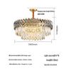 UOSU Modern Luxury Crystal Chandelier