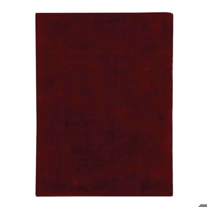 Tapis salon aspect velours burgundy 160x230