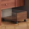 Large Capacity Rolling Storage Basket with Wheels Movable Laundry Hamper Laundry Basket  Bedroom