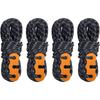 Guy Ropes 3mm Paracord Reflective Cord Guyline Nylon Rope with Tensioners for Outdoor Camping Hiking Awning Tent