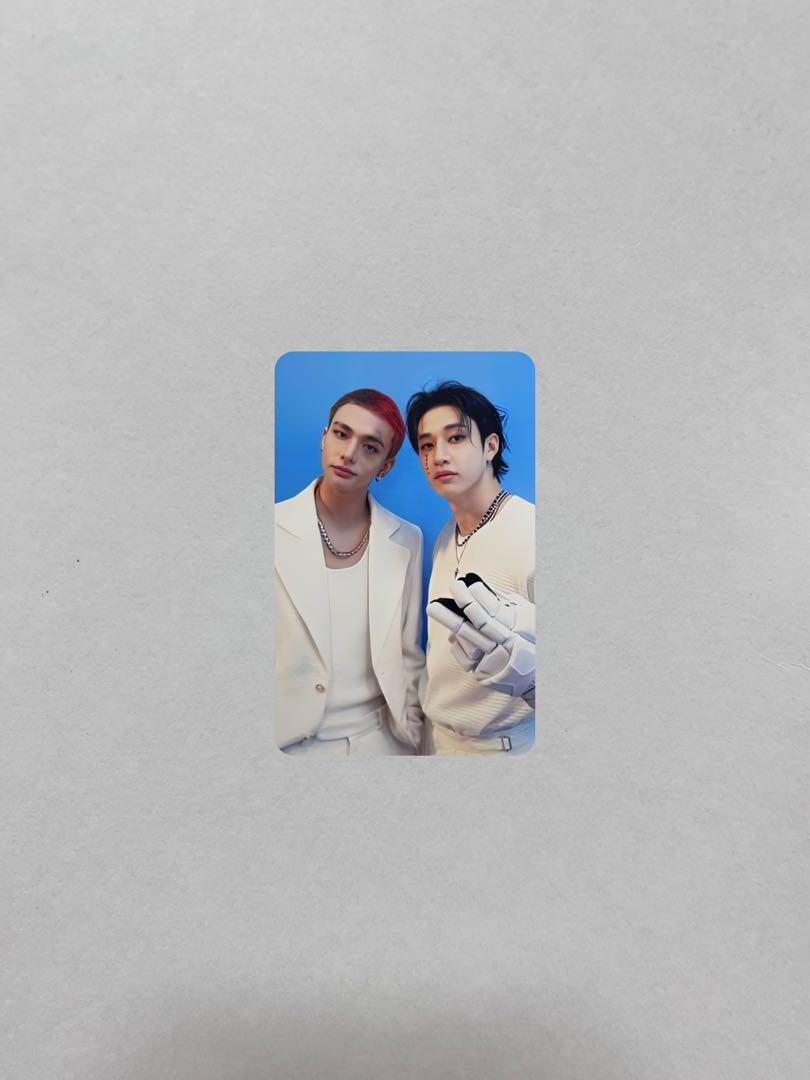 

[Б/У] straykids KARMA юнитная торговая карточка Бан Чан и Хёнджин