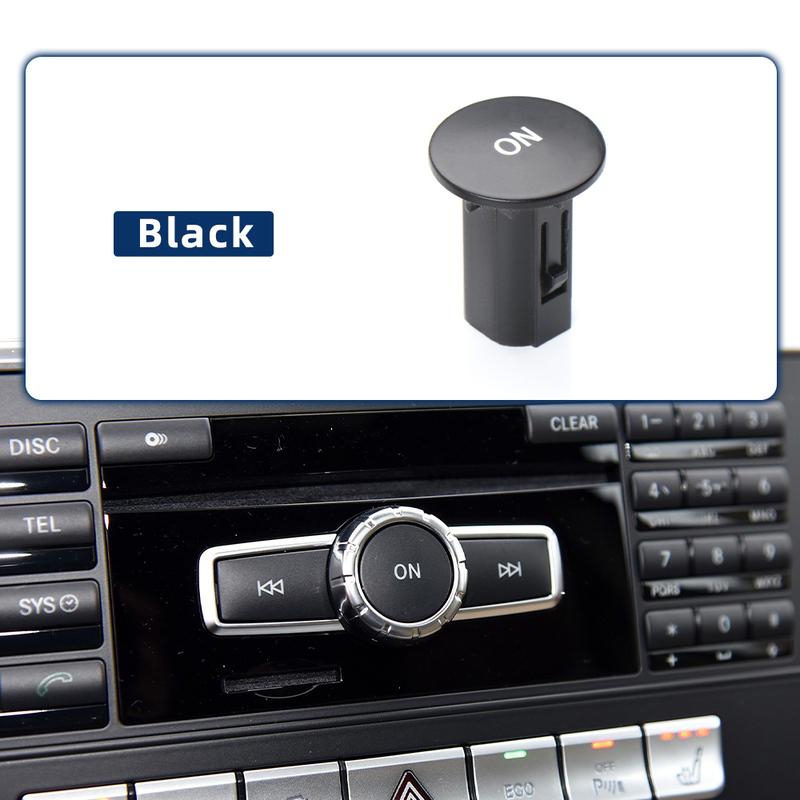 Front Center Console Radio CD Player Button Knob ON Button Switch Cap For Mercedes Benz W204 X204 W212 W207 W218 W166 W156 W176