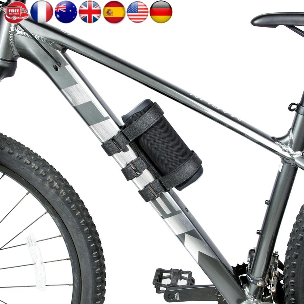 Bike Speaker Mount Adjustable Portable Speaker Mount Anti Slip Wireless Speaker Strap Multifunction Cycling Accessories United States