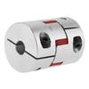 Flexible Spider Shaft Coupling OD30mm x L40mm CNC Stepper Motor Coupler Connector (8x12mm)