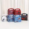 18pcs Spider Birthday Party Favor Boxes 6 Style Spider Gifts Goodie Treat Boxes with Handles Spider Birthday Decor Candy Bag for Party Supplies