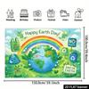 2D Happy Earth Day Tapestry, Recycle & Save The Earth Classroom Decor