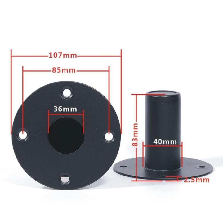 Professionelle Bühnen-Lautsprecherbasis mit Metall-Lautsprecherständerbasis für sichere Montage
