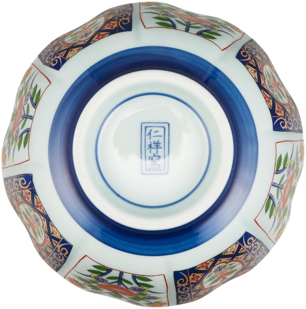 Tableware set Nishikiko Imari plate set Japanese Bowl x5pcs and Plate x5pcs set PorcelainSize(cm) 12x5.6, 11.3x2No099994