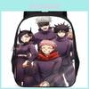 Durable Large Capacity 15 Inch Jujutsu Kaisen Backpack For Kids Lightweight Oxford Cloth School Bag
