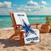 1pc Dallas Cowboys Beach Towel, Comfortable and Thick, and Swimming/Bath/Picnic/Camping Towel, Suitable for Seaside Beaches