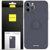 Sc Silikona Gredzens Iphone 11 Pro Melns