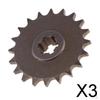 High Performance 20T Front Sprocket for 49cc Mini Dirt Pocket Bike , 20T, 3