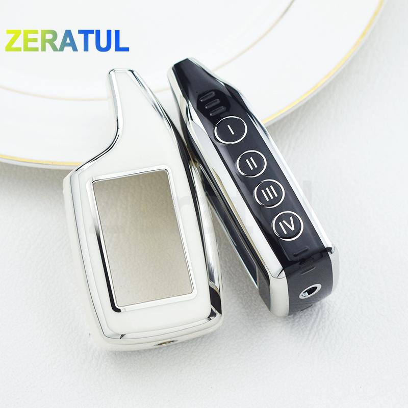 Tpu Auto Shell Fob Holder Protector For M5/6/9 Scher-Khan Magicar 5 Remote Car Case Cover Two Way Car Alarm Keyless Case Cover