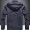 Autumn New Velvet Thickened Outdoor Sports and Leisure Jacket Cold-proof Large-size Trench Coat