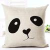Brief Liebe Zuhause Kissenbezüge Baumwolle Leinen Schwarz Weiß Kissenbezug Sofa Bett Nordisch dekorativer Kissenbezug almofadas 45x45cm