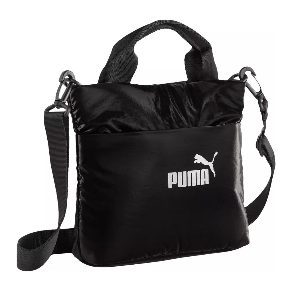 New PUMA Fabric Shoulder Bag Crossbody Bag Handbag Regular Women's Black 090653-01