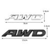 3D Metal AWD Letters Car Rear Trunk Fender Emblem Badge Sticker for Honda CR-V HR-V Pilot Passport Ridgeline Accessories air256