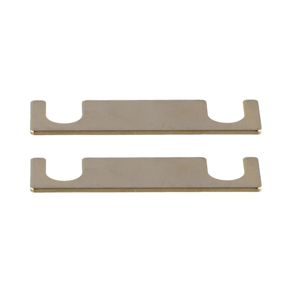 1Pair Pure Copper Speaker Connection Piece Four Column Thick Copper Straight Piece DIY Double Line Terminals Socket Clip