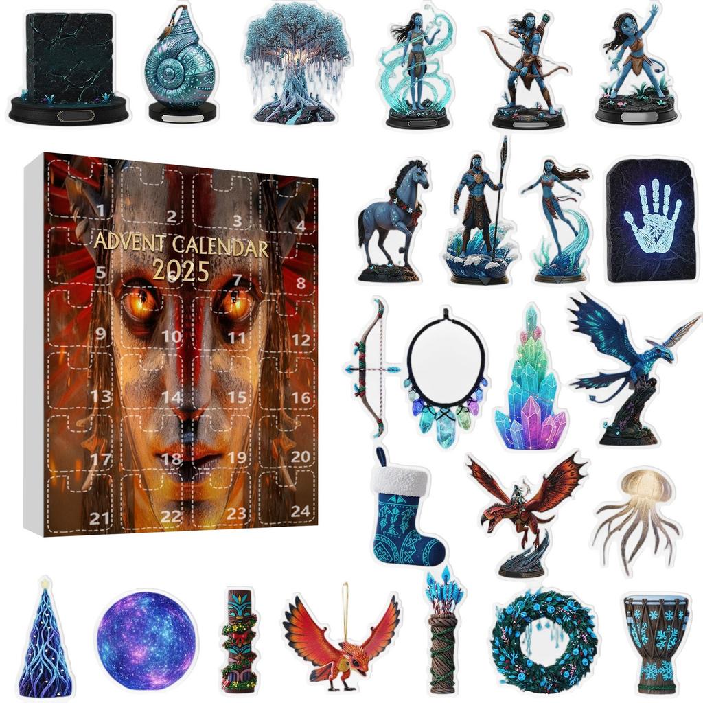 2DArrival Calendar Includes 24 Arrival Calendars, Countdown Calendar, And Surprise Collectibles