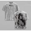 Anime Re:ZERO Printed T-shirt Natsuki Subaru Washed Oversized T Shirt Men Women Clothing Summer Short Sleeve Cotton Tees Tops