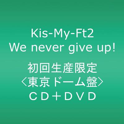 CD (WITH DVD) - We Never Give Up!  AVCD48324B Japan ObiJapanese Pop Star Used