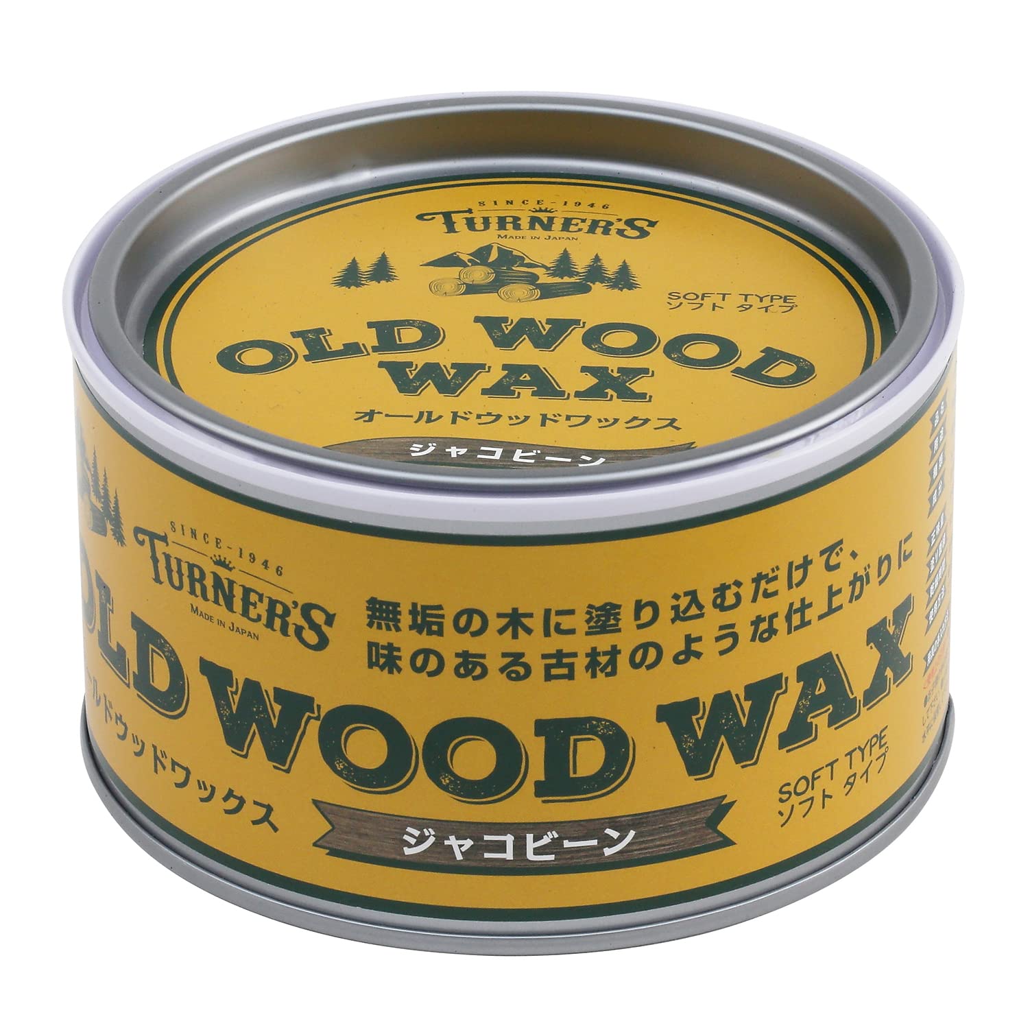 

Turner Color Old Wood Wax 350ml Jacobean OW350001