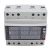 Voltage Protector, 100A 3 Phase Voltage Protective Device Multifunctional Current Protector Real Time Display High Measurement Accuracy Ove