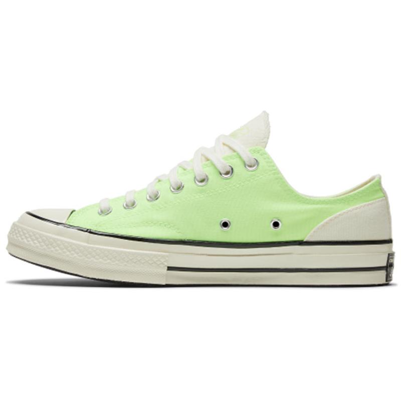 

Converse 1970s Psychedelic Hoops Chuck Casual Comfort Low-Top Canvas Shoes Unisex Bright Green 42