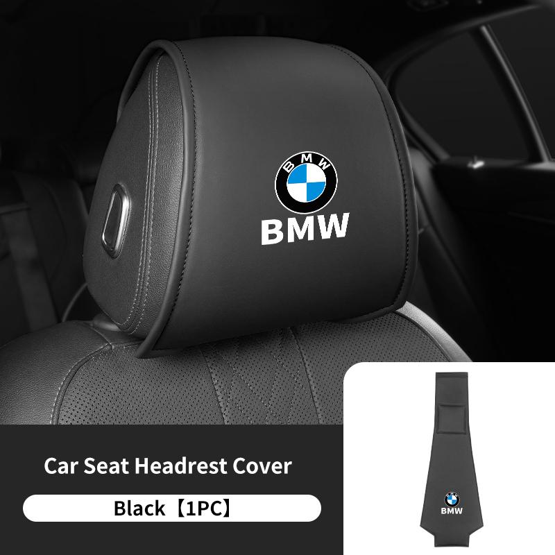 1/2pcs Car Seat Universal Headrest Pillow Anti-dirty Protector Cover For BMW E30 E34 E36 E39 E46 E52 E53 E60 E61 E62 E70 E71 E83