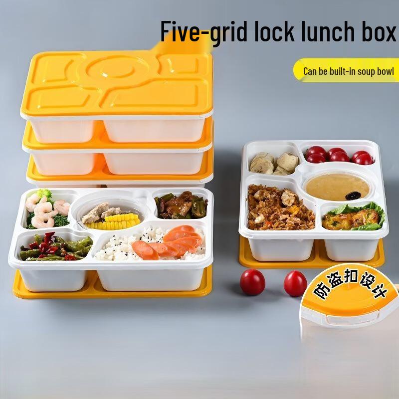 Disposable Multi-Compartment Takeaway Bento Boxes