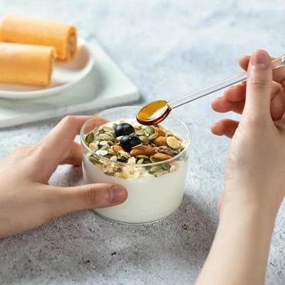 Ru Han Cartoon Style Heat-Resistant Glass Spoon