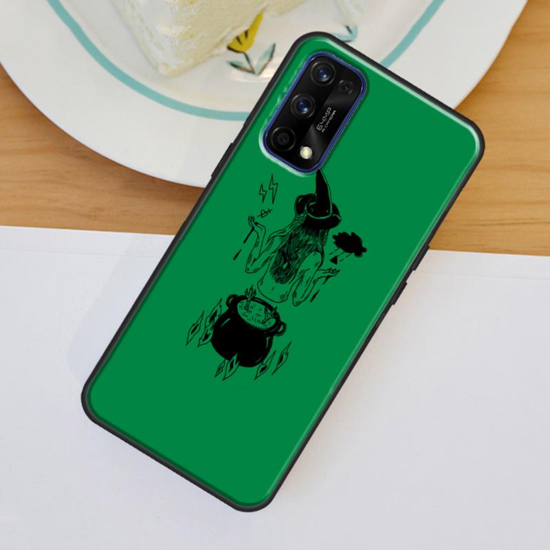 Witch Aesthetic Art For OnePlus 11 10 Pro 10T Nord 3 2T CE 2 Lite Realme C55 C35 C33 C31 C30 C21Y GT Neo 5 Case