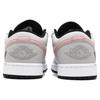 Jordan Air Jordan 1 Abrasion Resistant Abrasion Resistant Low top Vintage Basketball Shoes Women's Gray Pink DC0774-101(Teamfour-S-BOX)