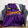 1pc Monster Night Blanket, Lightweight Flannel Throw Blanket For Sofa, Bed, Travel, Camping, Living Room, Office, Couch, Chair, And Bed