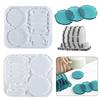 Poppy DIY Crystal Epoxy Coaster & Storage Rack Silicone Mold