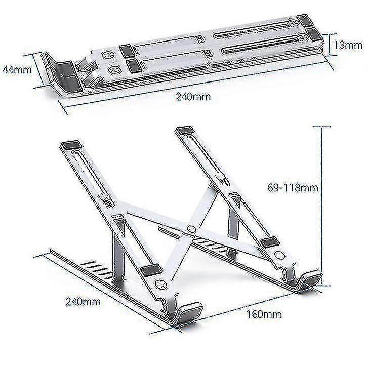 Adjustable Portable Tablet Laptop Stand Holder Desk Riser For Notebook Desk