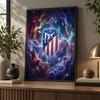 Atletico Madrid Diamond Painting Kit 5D Full Drill DIY Diamond Mosaic Wall Art Home Decor