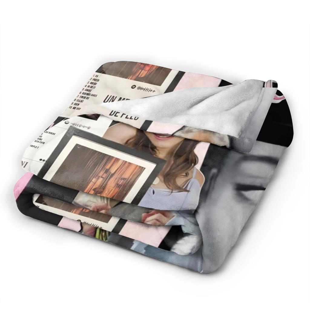 Super Soft Singer TINI STOESSEL Futtura Album Throw Blanket Premium Flannel Fleece Lightweight  Bed Blanket Fuzzy Plush Blankets
