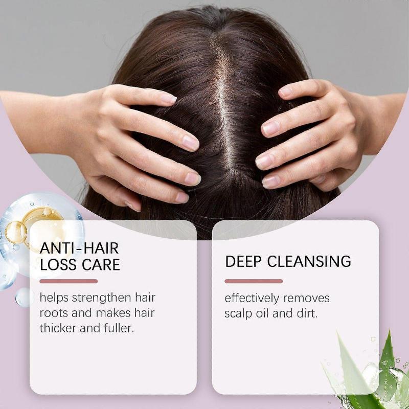 Jaysuing Hair Care Shampoo Gentle Clean Oil Control Hair Moisturizing Scalp Shampoo