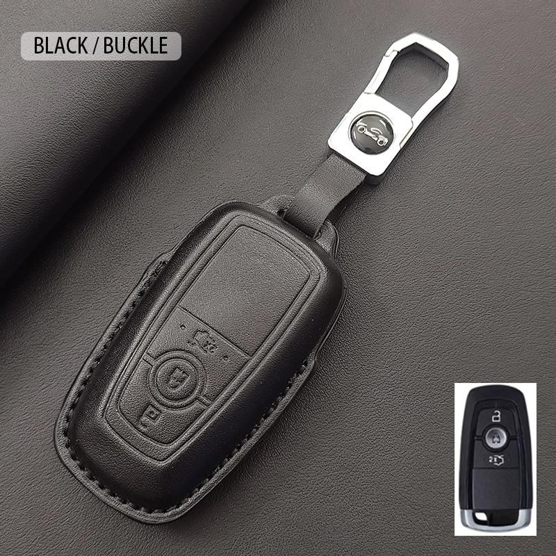 Car Key Case Cover Fob For Ford Focus 3 4 St Mondeo 5 Mk5 Edge Fusion Mustang Explorer F150 F250 F350