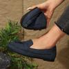 Plus Size Shoes for Women 36-43 Autumn Spring Fashion Women Slip On Platform Flats Comfortable Non-slip Flats Zapatos De Mujer