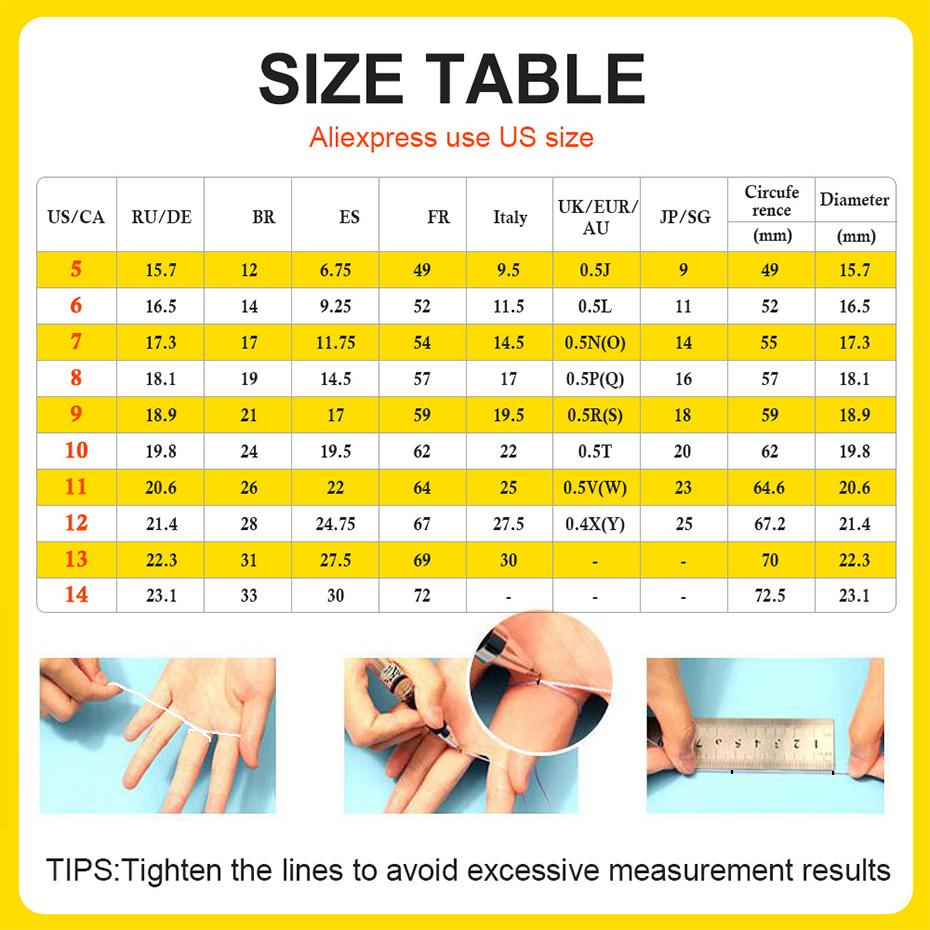 Vnox Women's Heart Love Ring, Sparking Cubic Zirconia Heart Solitaire Wedding Rings, Promise Engagement Ring Gift Anniversary