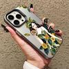 Pretty Classical Young Girl Laser Phone Case For IPhone 13 12 Mini 11 Pro Max 16 15 14 Pro Max Plus Fashion Minimalism Covers