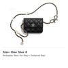CHANEL Grain Calfskin Fanny Pack Women's Black AP3352-B10706-94305