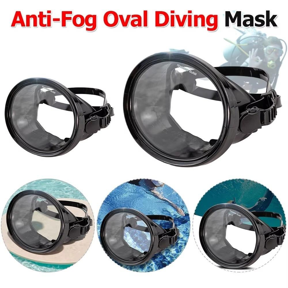PVC Fisherman's Goggles Tempered Glass Diving Mask Snorkeling Goggles  Underwater Adventures