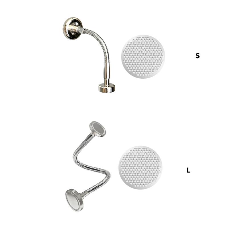 Metal Water Head Coffee Puck Screen for Coffee Filters with Flexible Hose for Sink Side Coffee Bar Use, Kitchen Work, and Washing Tasks