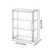 Stackable Acrylic Display Box Multi-Layer Dustproof Showcase New Clear Storage Box  Collectible